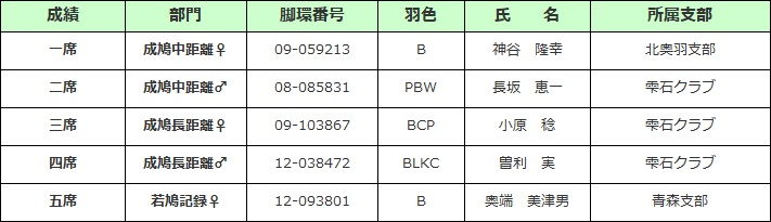 総合成績