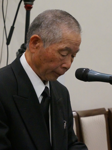 藤井一一・当協会副会長