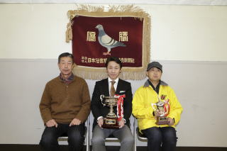 つくば国際鳩舎広島選手権700k全国ベスト3