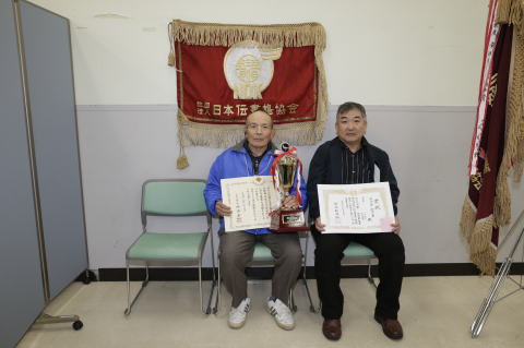 全国伝書鳩品評会ベスト3席
