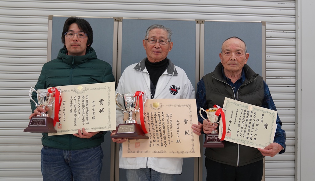 つくば国際鳩舎日本選手権500k 全国ベスト3