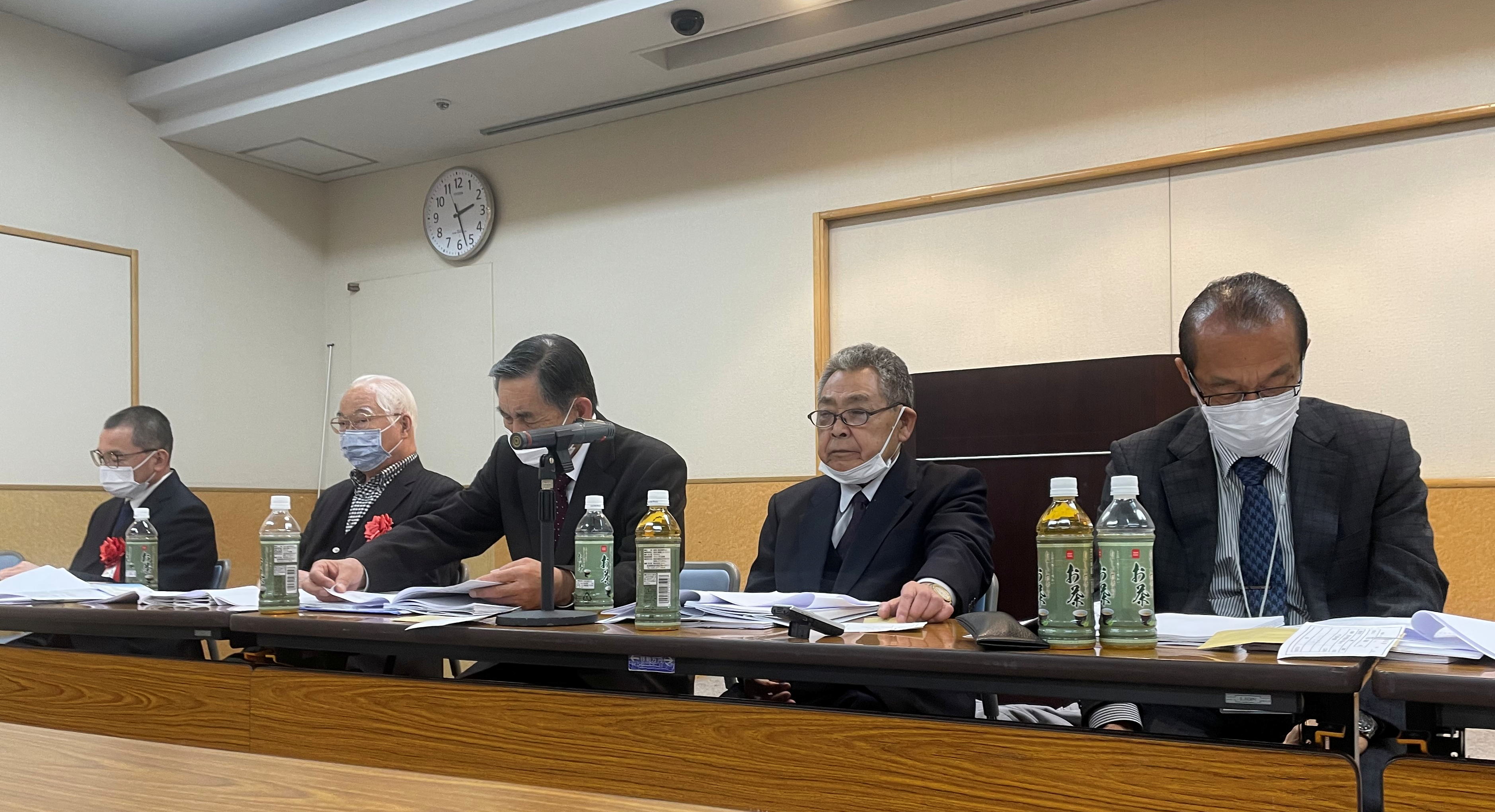 理事会・代議員総会風景