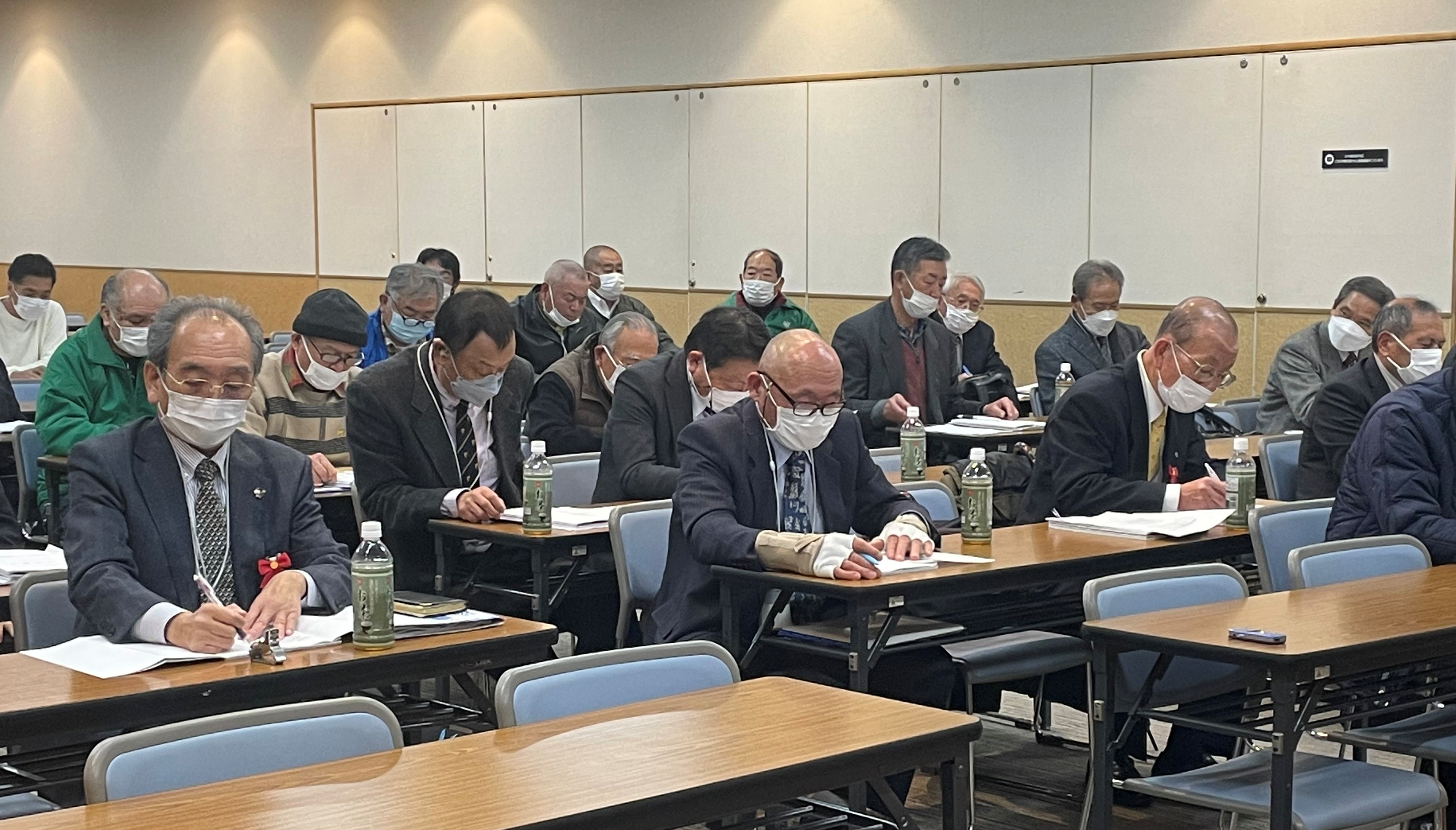理事会・代議員総会風景