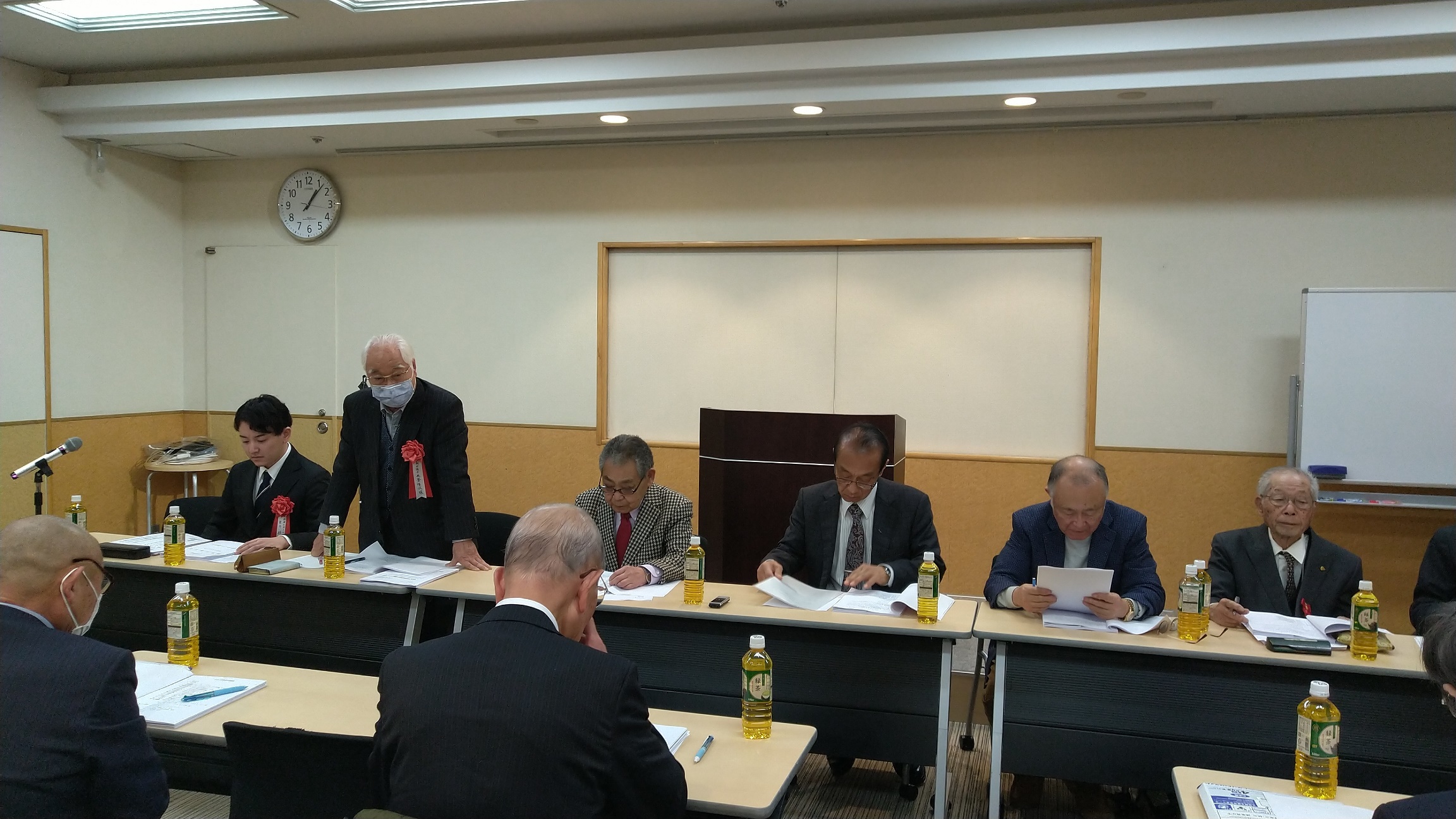 理事会・代議員総会風景
