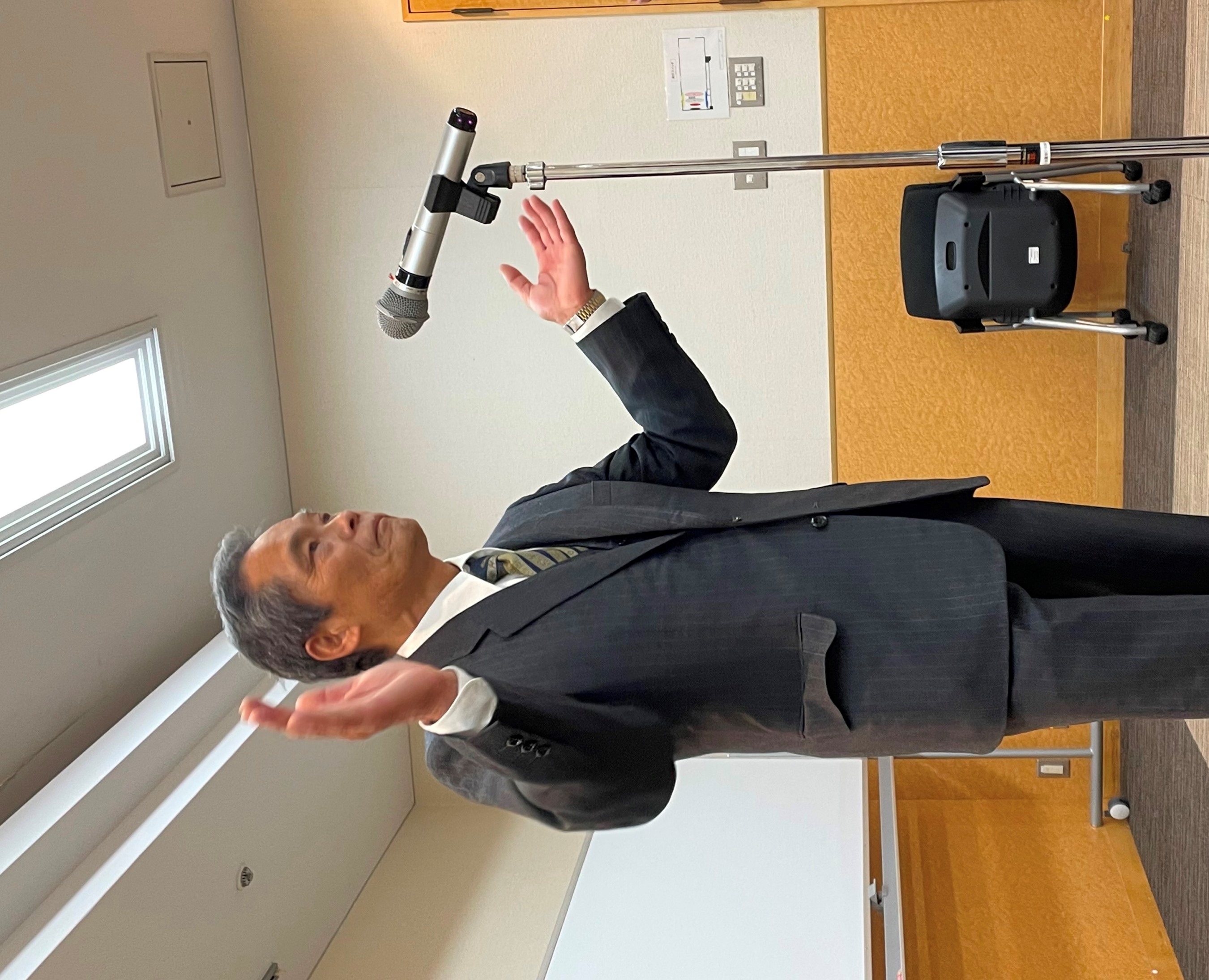 村上新福会長 一本締め