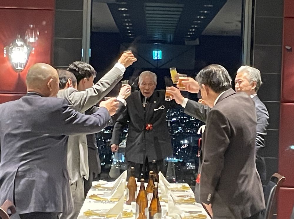 藤井元会長 乾杯のご発声